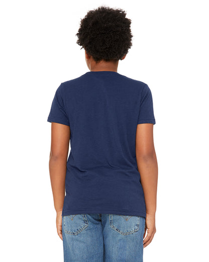 Youth Triblend Short-Sleeve T-Shirt - Solid Navy Triblend