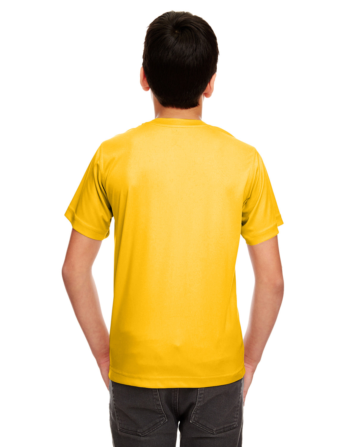 Youth Cool & Dry Sport Performance Interlock T-Shirt - Gold