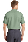 Industrial Short Sleeve Work Shirt - Light Green