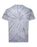 Youth Cyclone Vat-Dyed Pinwheel Short Sleeve T-Shirt - Silver