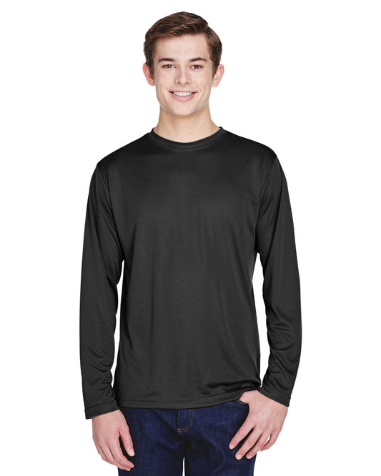 Men's Zone Performance Long-Sleeve T-Shirt - Black