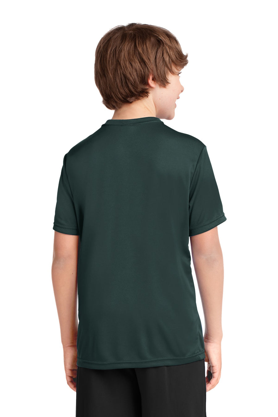 Youth Performance Tee - Dark Green