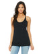 Bella + Canvas 8430 - Women's Triblend Racerback Tank - Solid Black Triblend
