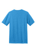 Unisex Perfect Blend Tee - Heather Bright Turquoise