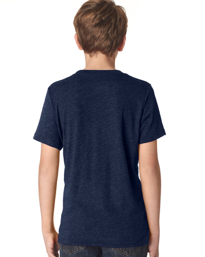 Youth Triblend Crew - Vintage Navy