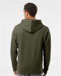 Independent Trading Co. SS4500 Army Heather — on model back