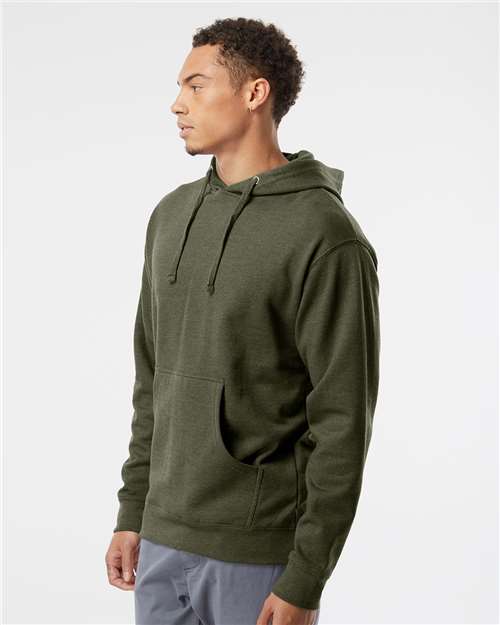 Independent Trading Co. SS4500 Army Heather — on model side