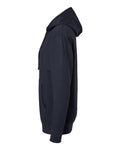 Independent Trading Co. SS4500 Classic Navy Heather — direct side