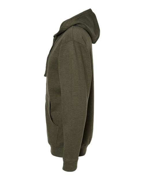 Independent Trading Co. SS4500Z Army Heather — direct side