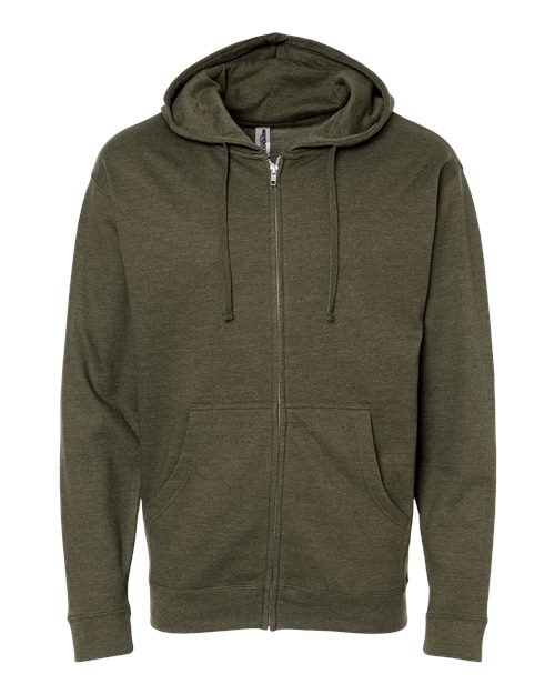 Independent Trading Co. SS4500Z Army Heather — front