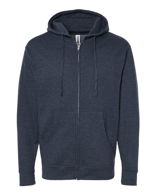 Independent Trading Co. SS4500Z Classic Navy Heather — front