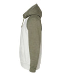 J. America 8885 Oatmeal Heather/ Army Heather — direct side