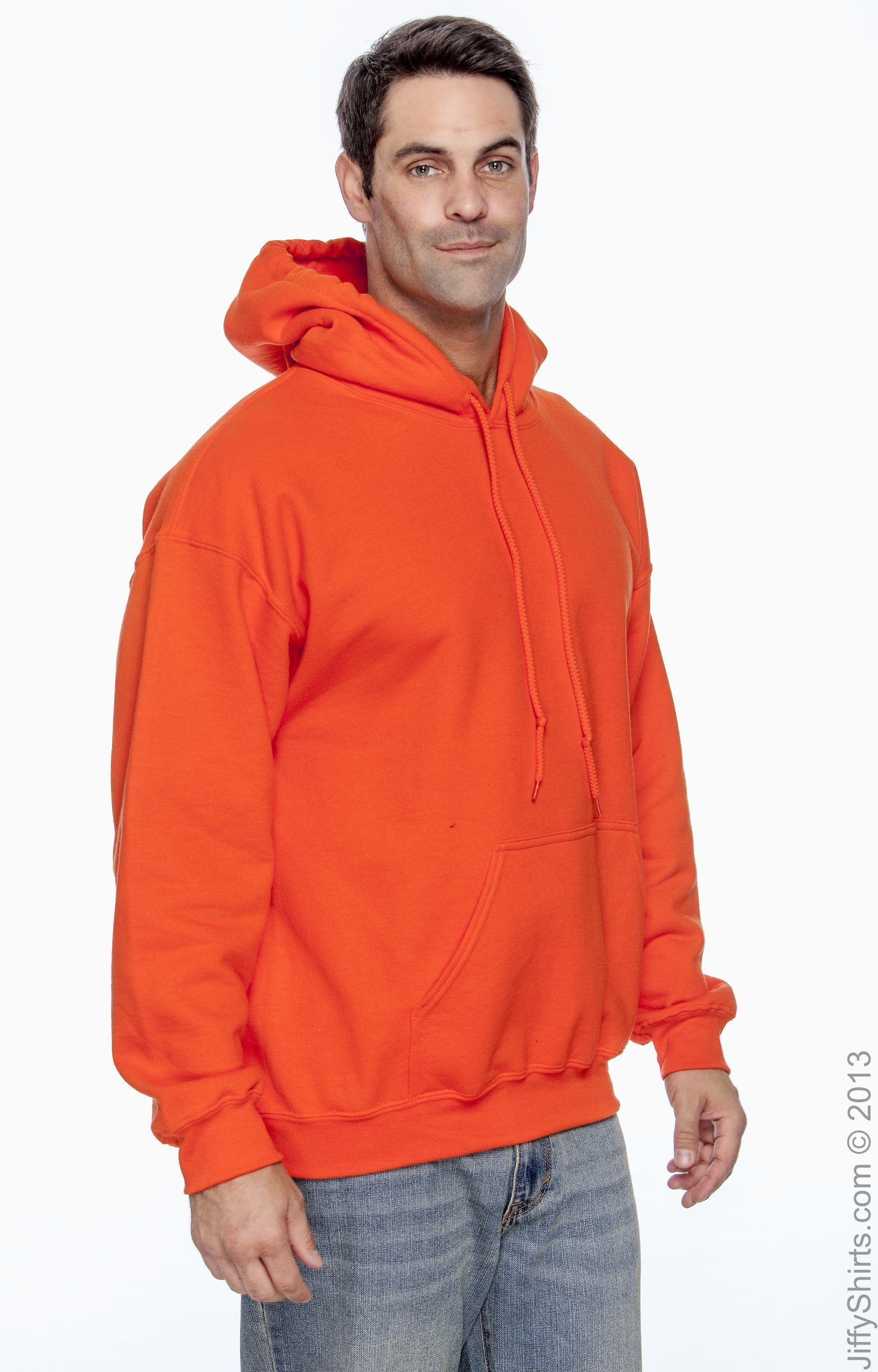Unisex DryBlend®  50/50 Hoodie - Orange