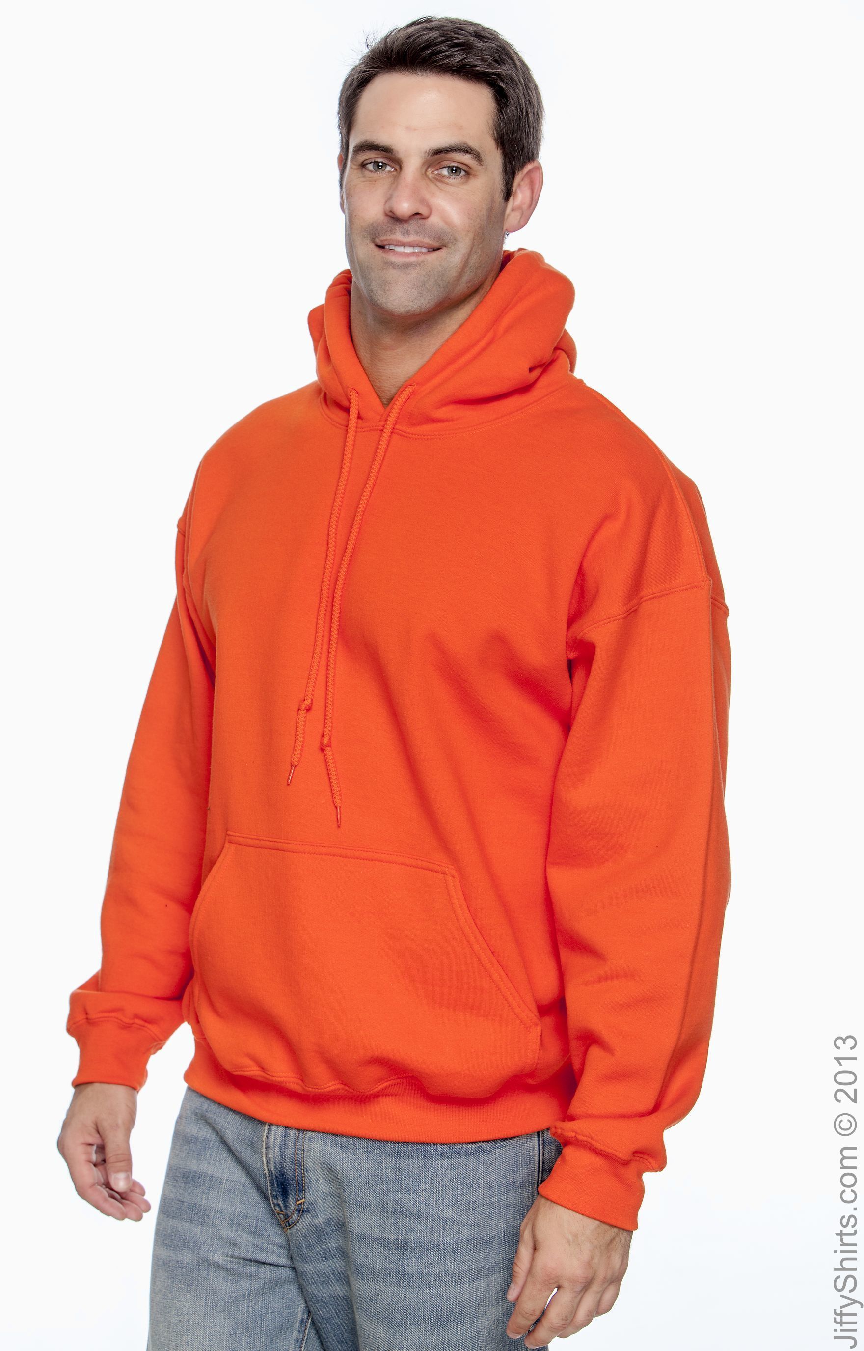 Unisex DryBlend®  50/50 Hoodie - Orange