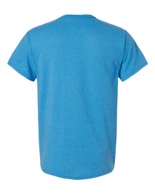 Gildan 2000 Heather Sapphire — back