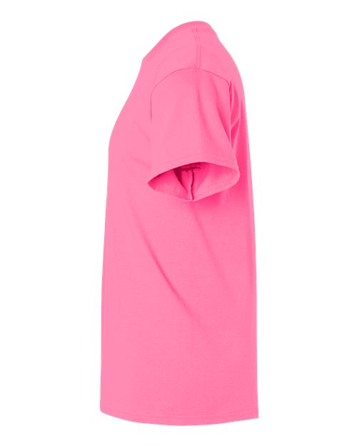 Gildan 2000 Safety Pink — direct side