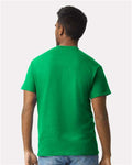 Gildan 2000 Antique Irish Green — on model back
