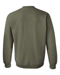Gildan 18000 Military Green — back