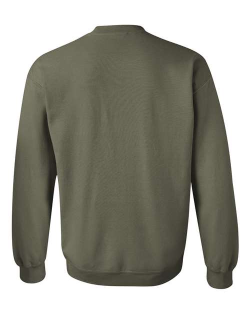 Gildan 18000 Military Green — back
