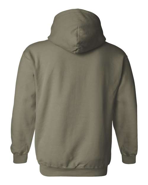 Gildan 18500 Military Green — back