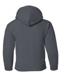 Gildan 18500B Charcoal — back