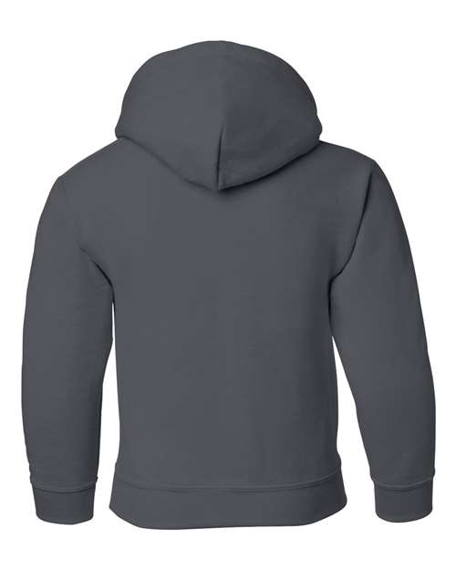Gildan 18500B Charcoal — back