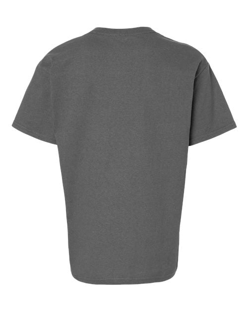 Gildan 2000B Charcoal — back