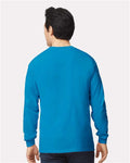 Gildan 2400 Sapphire — on model back