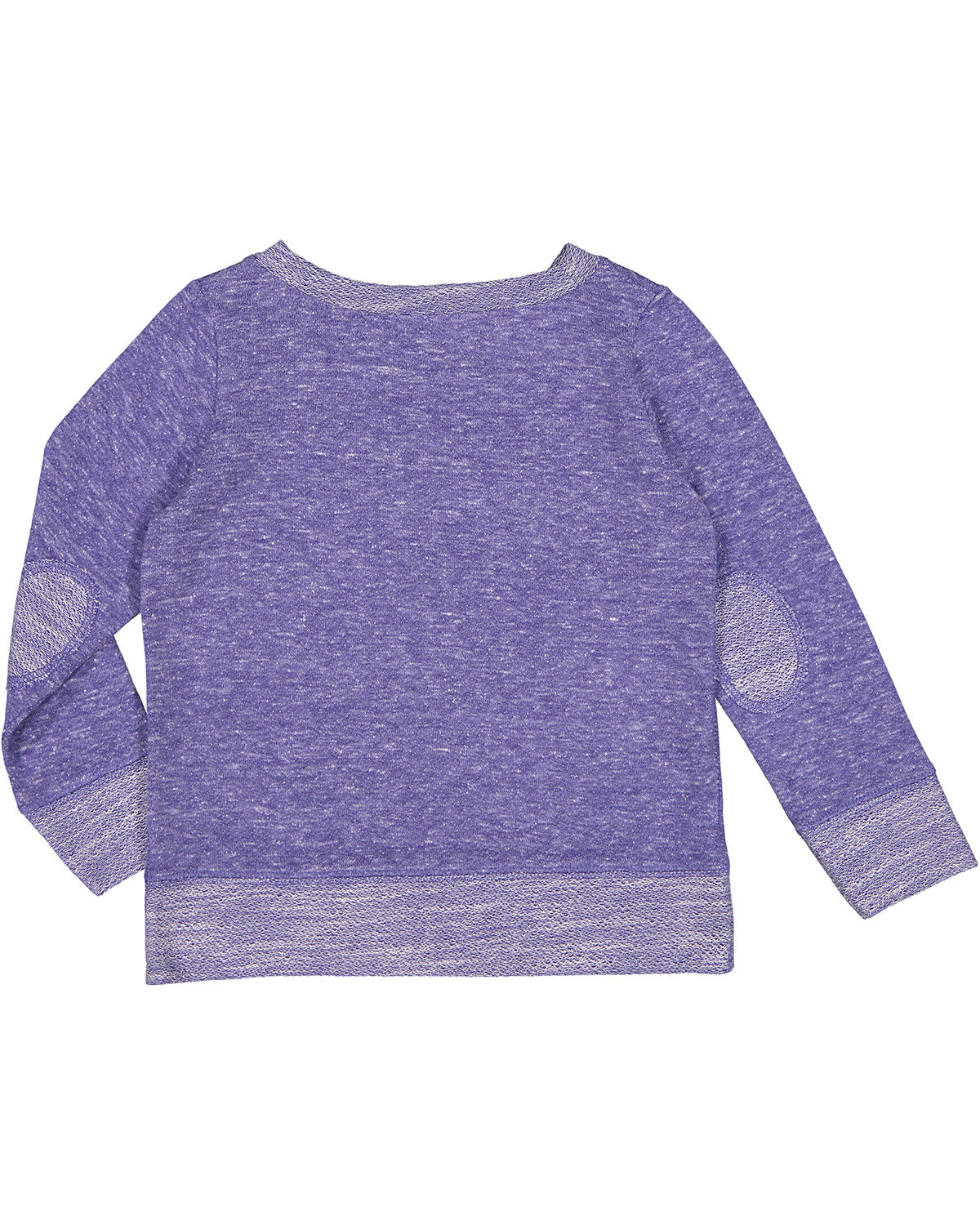Toddler Harborside Melange French Terry Crew - Purple Melange