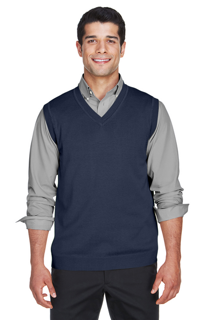 Unisex V-Neck Vest - Navy