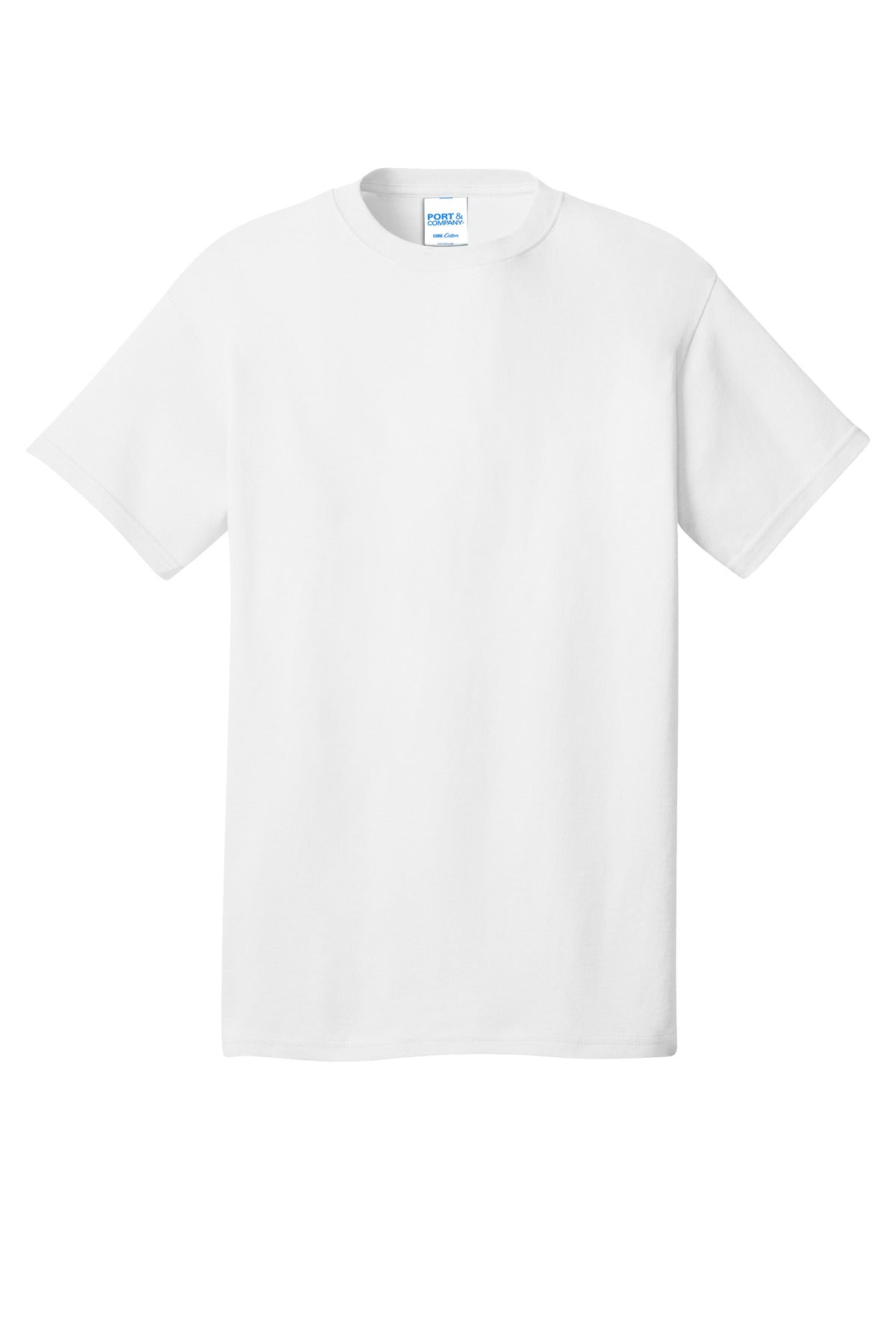 Unisex Tall Core Cotton Tee - White