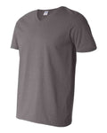 Gildan 64V00 Charcoal — side
