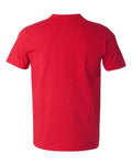 Gildan 64V00 Cherry Red — back