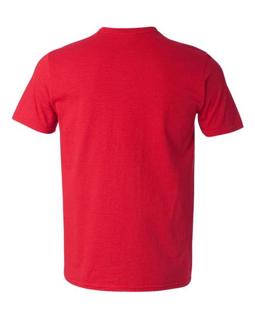 Gildan 64V00 Cherry Red — back