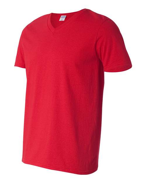 Gildan 64V00 Cherry Red — side
