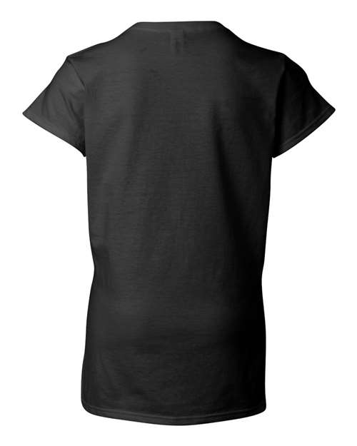 Gildan 64V00L Black — back