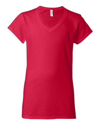 Gildan 64V00L Cherry Red — front