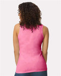 Gildan 64200L Azalea — on model back