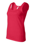 Gildan 64200L Cherry Red — side