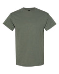 Gildan 5000 Heather Military Green — front