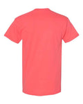 Gildan 5000 Coral Silk — back