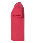 Gildan 5000 Heather Red — direct side