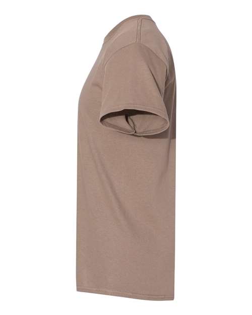 Gildan 5000 Brown Savana — direct side