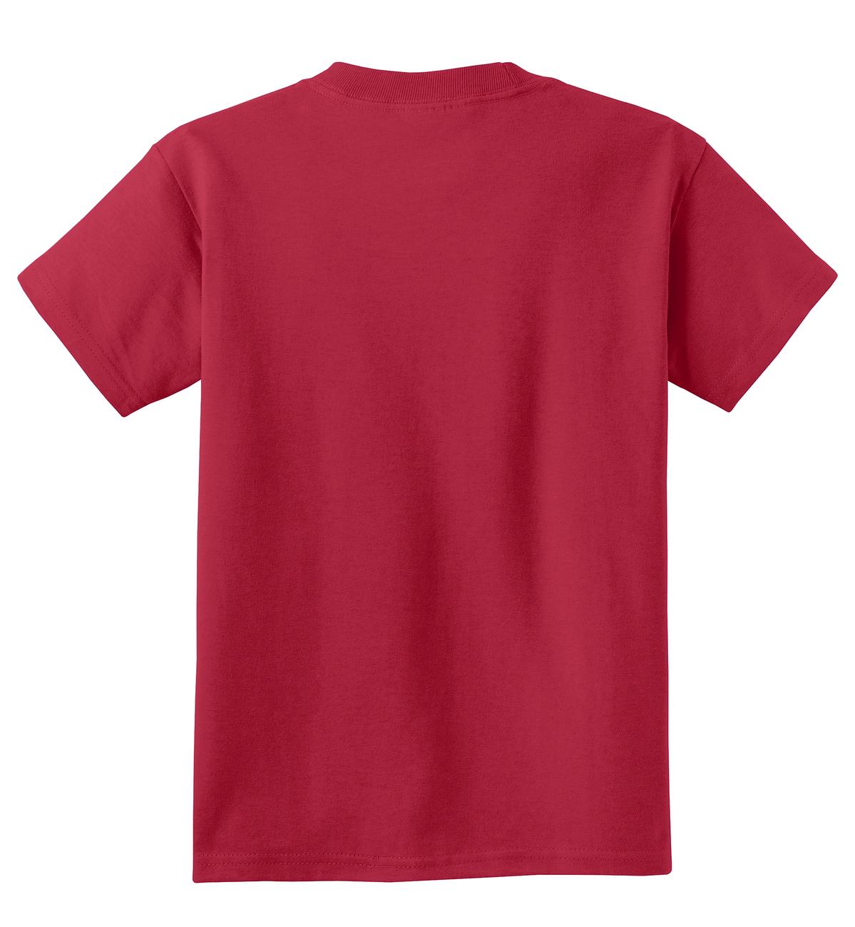 Youth Core Cotton Tee - Red