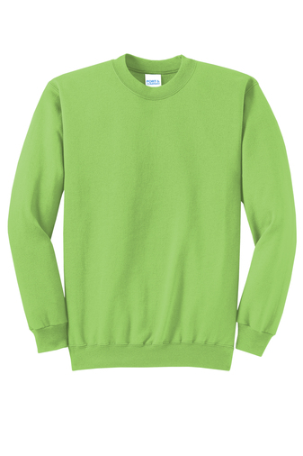 Unisex Core Fleece Crewneck Sweatshirt - Lime