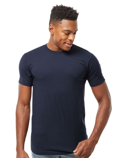 Unisex Fine Jersey Tee - Navy