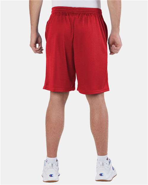 Champion S162 Scarlet — on model back