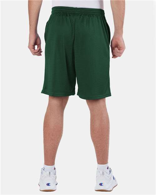 Champion S162 Athletic Dark Green — on model back