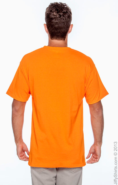 Authentic Short Sleeve Tee - High Viz Safety Orange