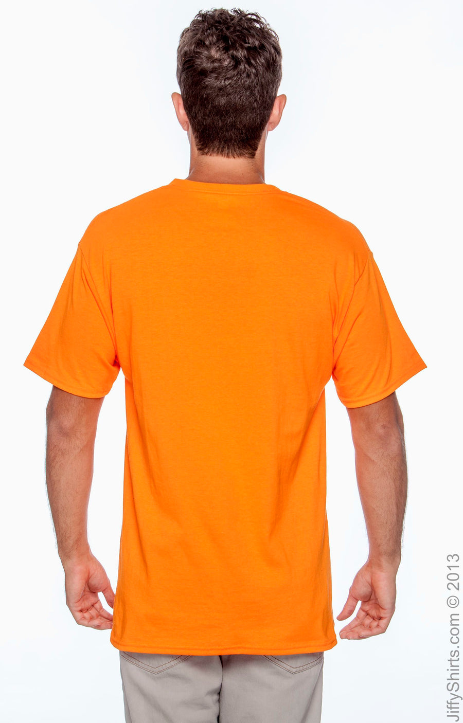 Authentic Short Sleeve Tee - High Viz Safety Orange
